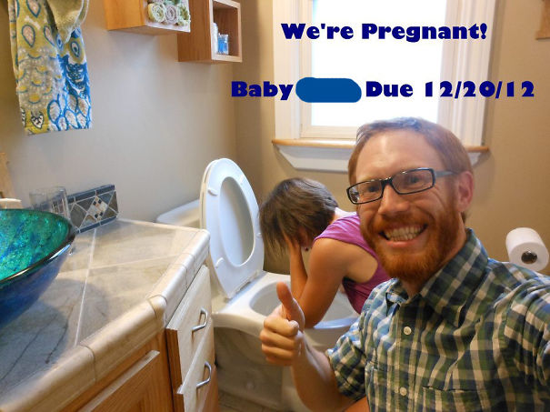 Creative Pregnancy Announcement
