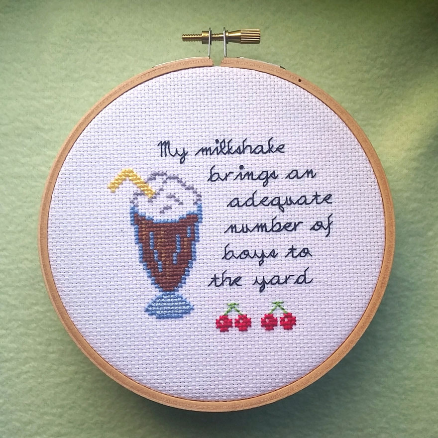 My Milkshake Brings An Adequate Number Of Boys To The Yard