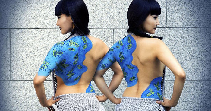 Deadly Viruses Painted On Human Body Raise Awareness Of Neglected Diseases