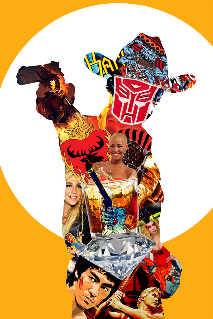 I Create Digital Colleges To Express Myself Visually