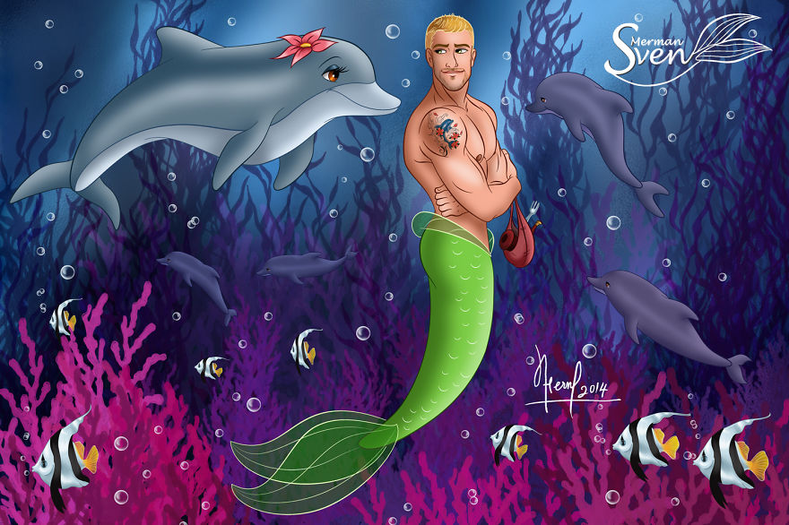 This Guy Lives His Merman Dream And Is About To Become A New Facebook Phenomenon!
