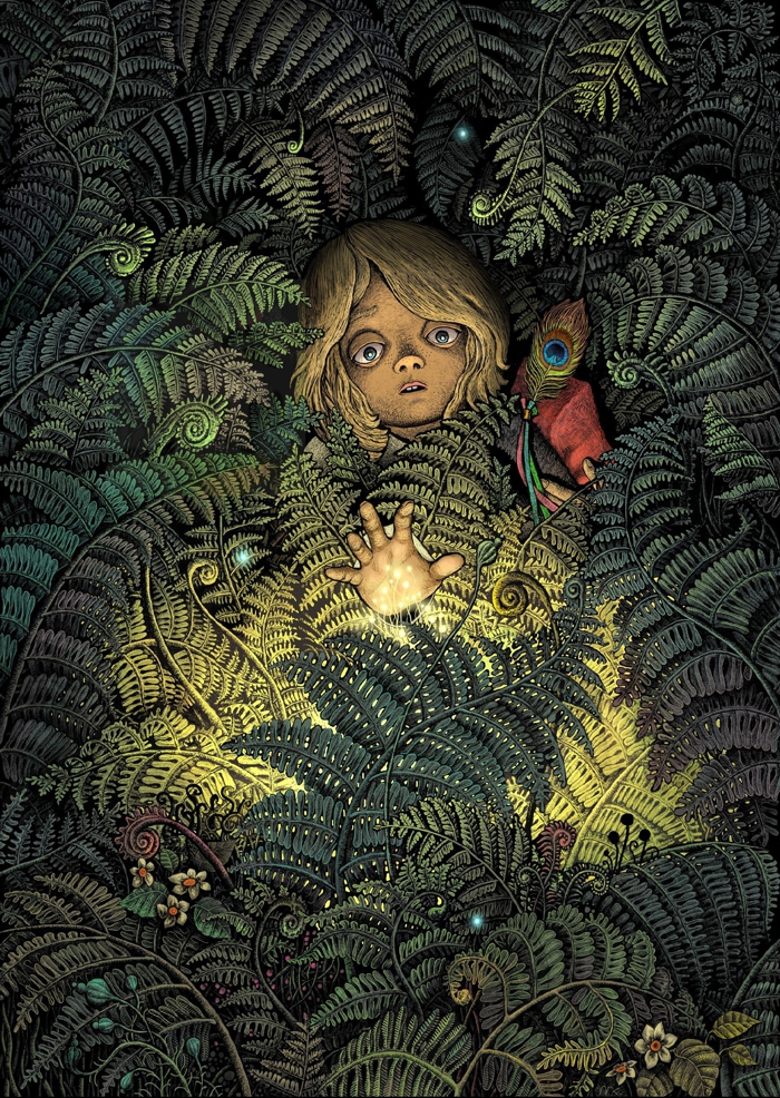 My Gel Pen Drawings Inspired By Literature, Legends And Fairy Tales