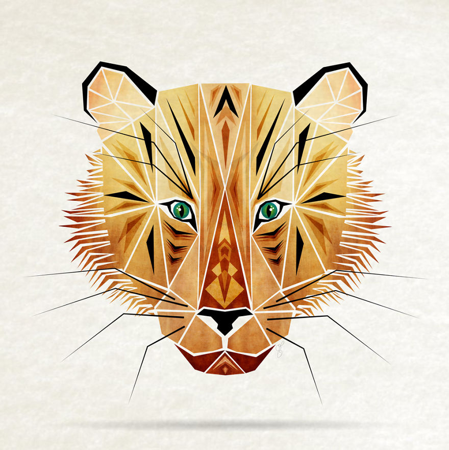 Inspired By Tangram, I Started Creating Geometric Illustrations Of Animals Inspired By Tangram, I Started Creating Geometric Illustrations Of Animals
