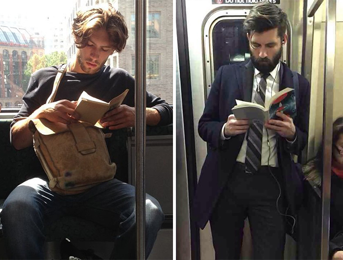 ‘Hot Dudes Reading’ Books On Trains Is The Hottest Instagram Right Now