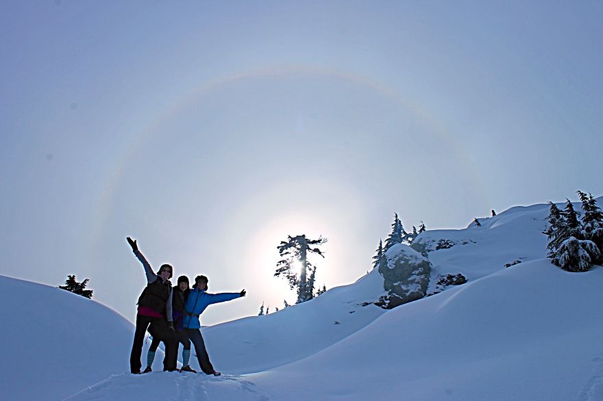 Sun Dog, Mt. Seymour, British Columbia