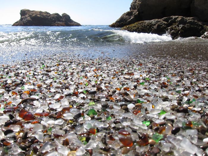 Glass Beach, Mackerricher State Park, Fort Bragg, California