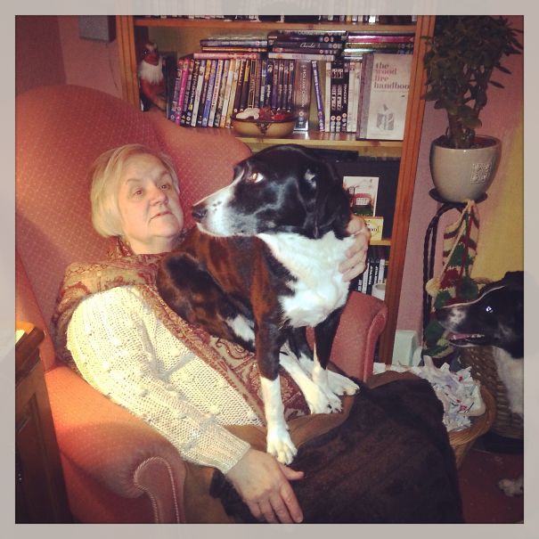 Mum Got To The Seat First, Tina Didn't Care.