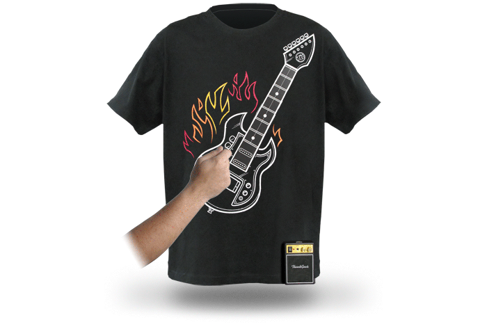 Electronic Rock Guitar Shirt