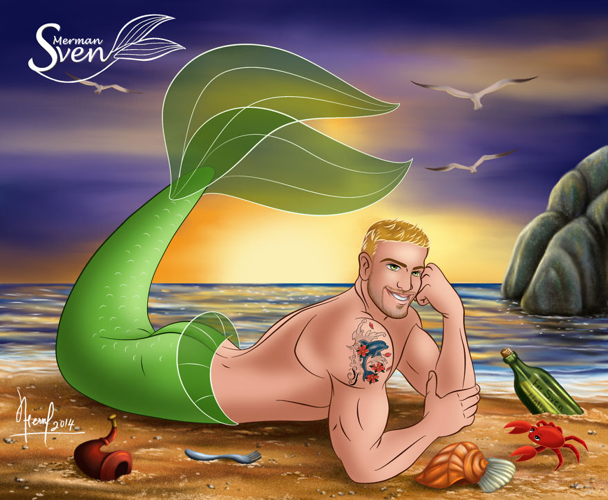 This Guy Lives His Merman Dream And Is About To Become A New Facebook Phenomenon!