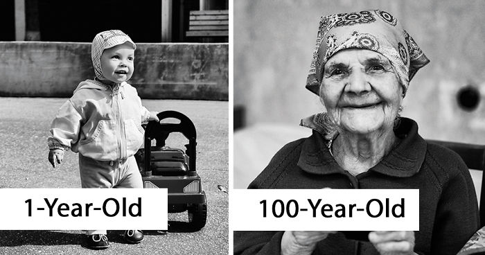 100 Years Project: I Captured Portraits And Dreams Of People From 1 To 100 Years Of Age