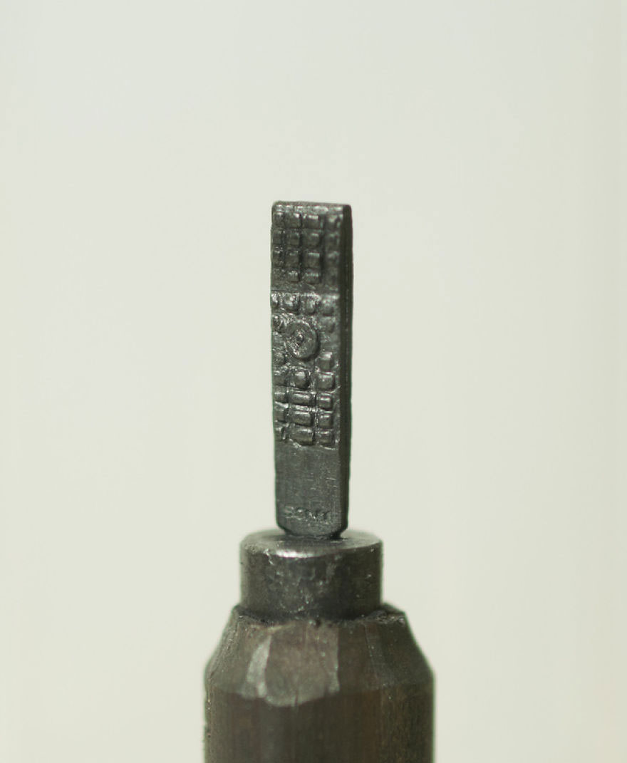 Pencil Tip Sculpture