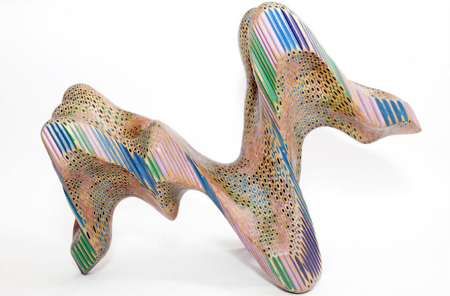 Coloured Pencil Sculpture