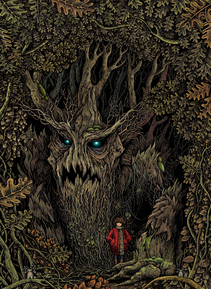 My Gel Pen Drawings Inspired By Literature, Legends And Fairy Tales