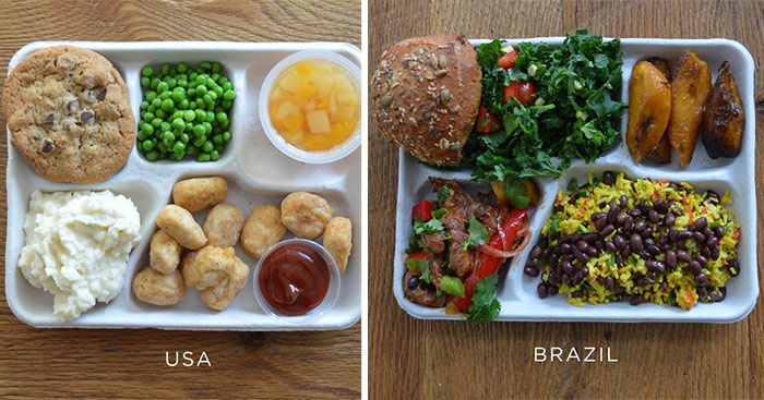 How Do School Lunches Around The World Look?