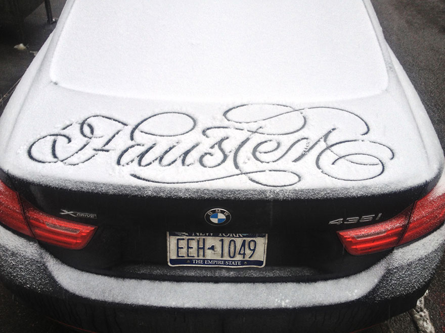 snow-typography-street-art-cars-faust-new-york-5 snow-typography-street-art-cars-faust-new-york-5