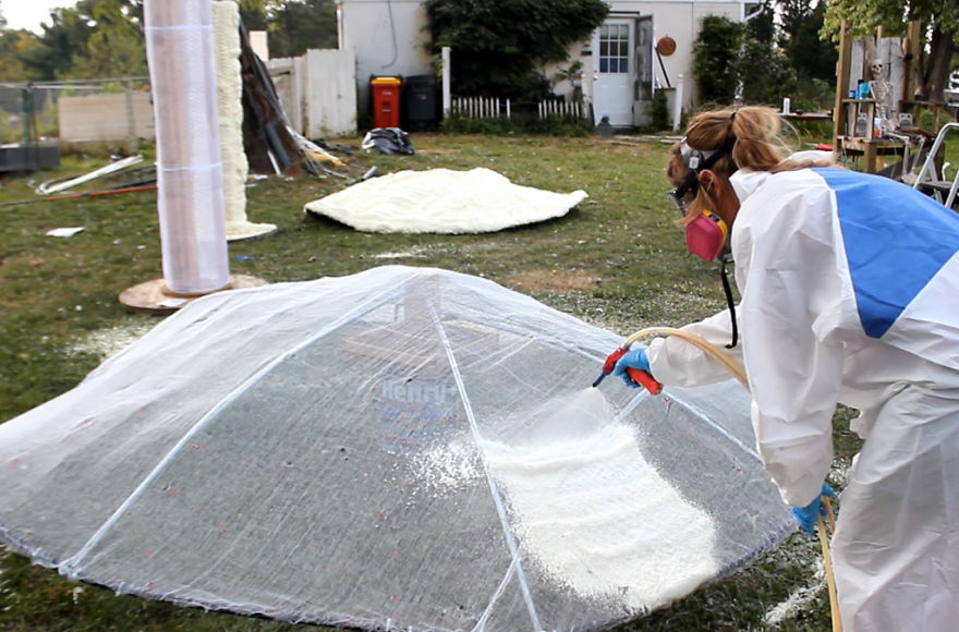 My Giant Illuminated Mushrooms Brighten Up Every Place They Go