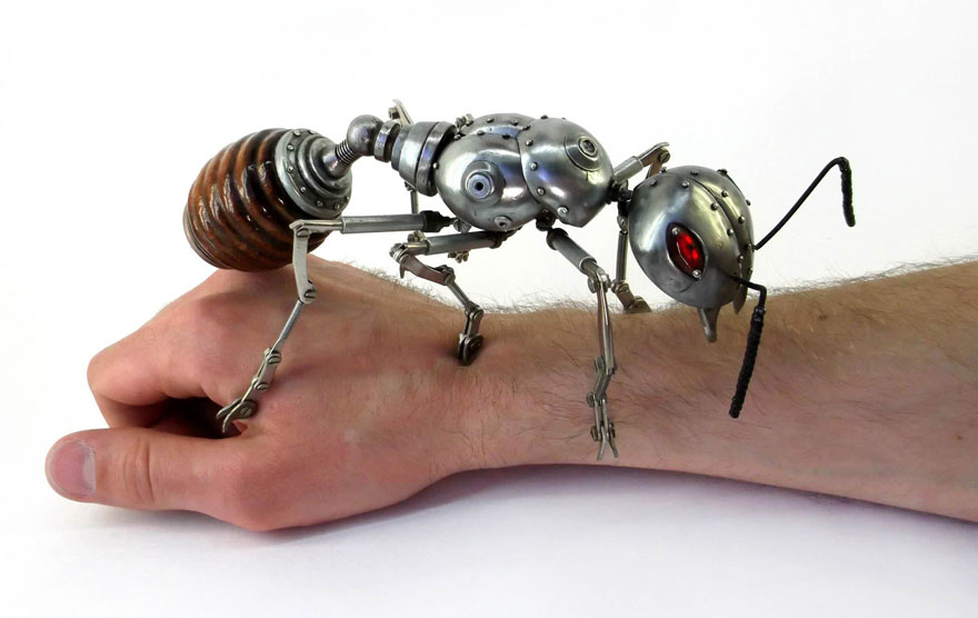 And Made Out Of Scrap Metal