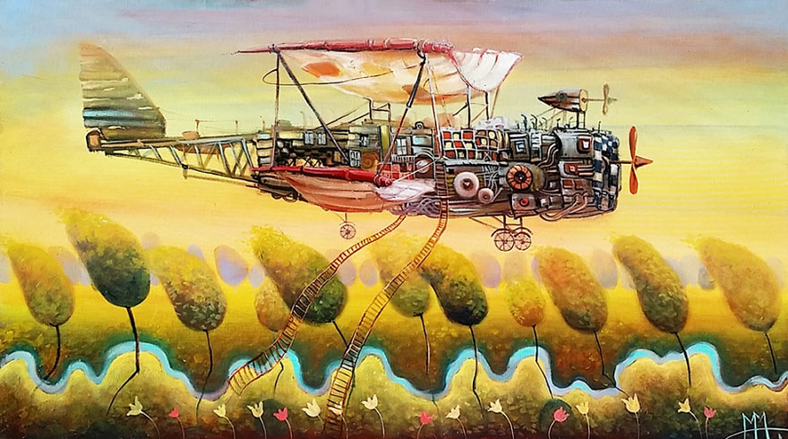surreal-oil-paintings-modestas-malinauskas-1 surreal-oil-paintings-modestas-malinauskas-1