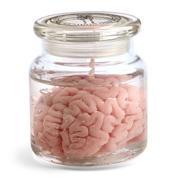 Brain Candle In A Jar