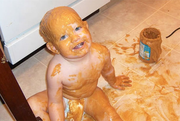 This Kid Wanted To Make His Own Peanut Butter Sandwich