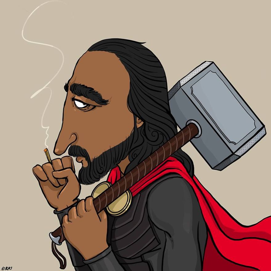 Superheroes Reimagined As People From India