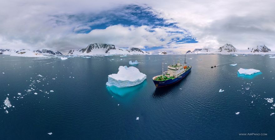 Cold Yet Beautiful Photos Of Antarctica Taken By AirPano Cold Yet Beautiful Photos Of Antarctica Taken By AirPano