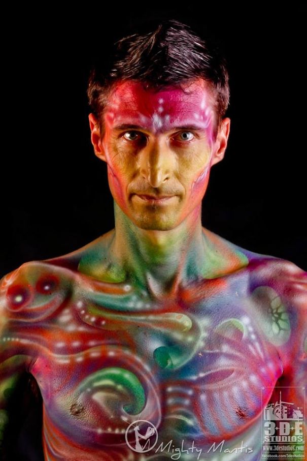 Body Art (spray Paint), Photography Body Art (spray Paint), Photography