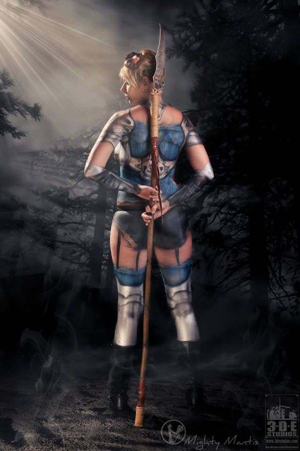 Body Art (spray Paint), Photography Body Art (spray Paint), Photography