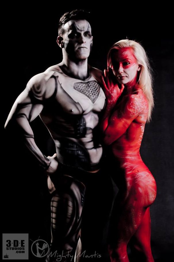 Body Art (spray Paint), Photography Body Art (spray Paint), Photography