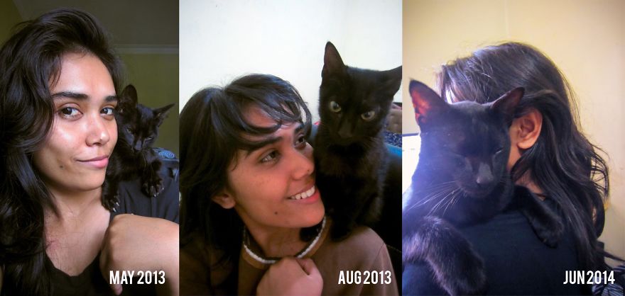 Big, Bigger And Better... Me And My Black Cat