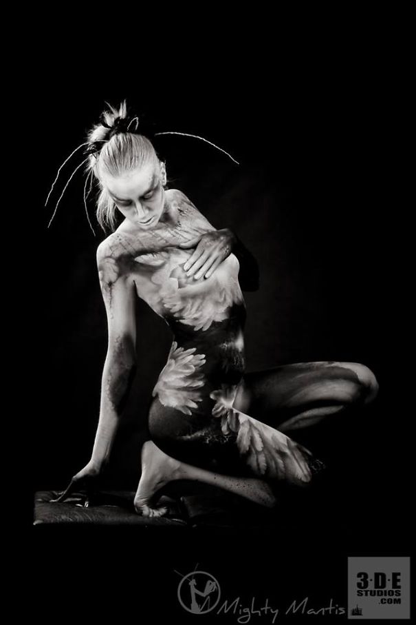 Body Art (spray Paint), Photography Body Art (spray Paint), Photography