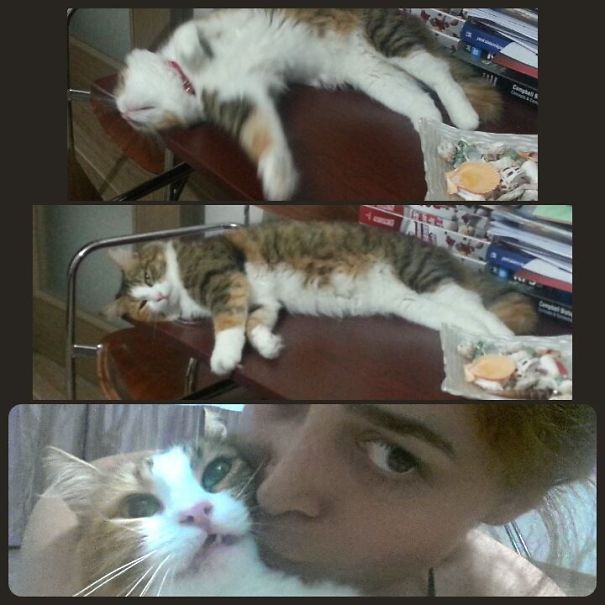 U Wanna Study Here? First Gonna Gimme A Kiss