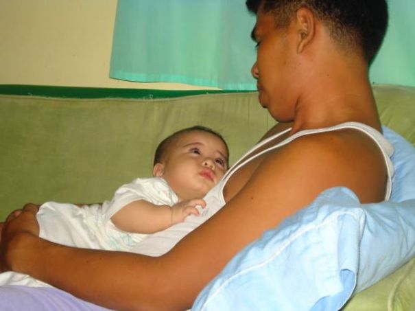 Putting Him To Sleep.. ;)