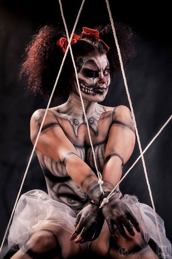 Body Art (spray Paint), Photography Body Art (spray Paint), Photography