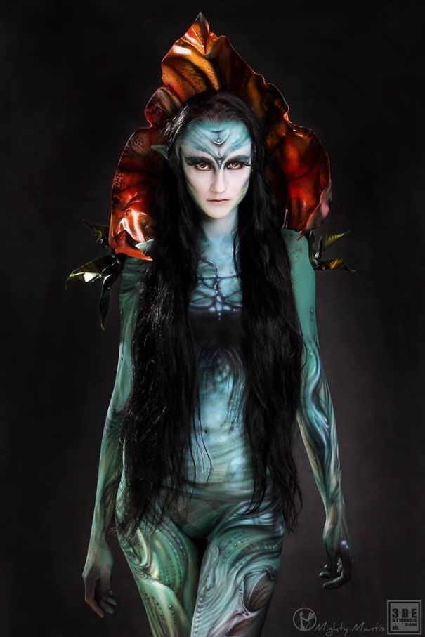 Body Art (spray Paint), Photography Body Art (spray Paint), Photography