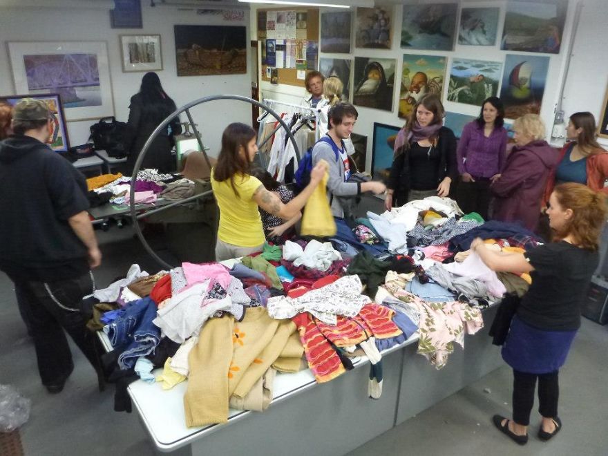 Artist And Dj Marinko Jareb, Community Intervention At Cram Studio / Gallery Niagara, Canada