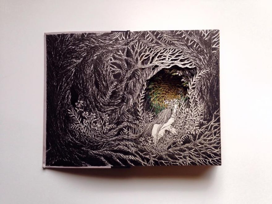 I Give New Life To Old Books That I Find In Thrift Stores I Give New Life To Old Books That I Find In Thrift Stores