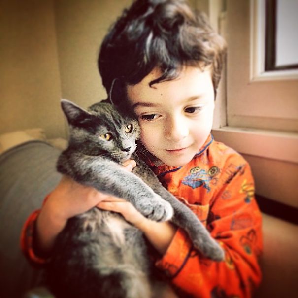 Deniz 6 With Cat Bella