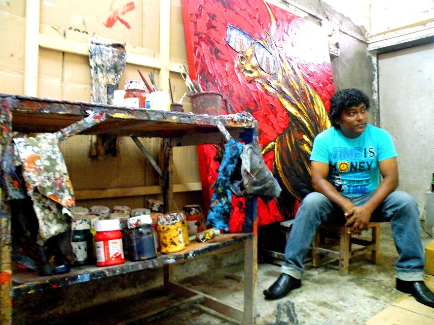 Raj More.....indian Contemporary Artist