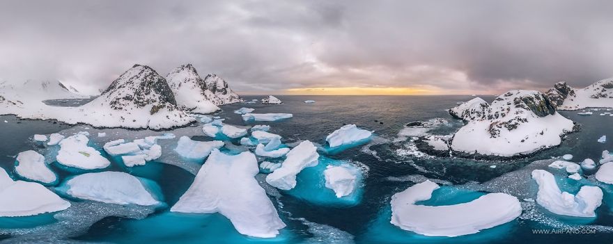 Cold Yet Beautiful Photos Of Antarctica Taken By AirPano Cold Yet Beautiful Photos Of Antarctica Taken By AirPano