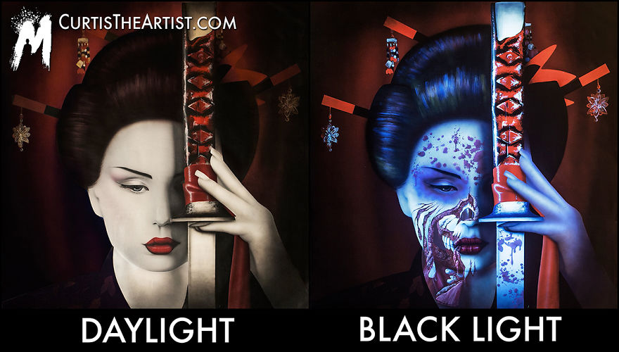 Black Light/ Invisible Black Light Murals And Uv Art Black Light/ Invisible Black Light Murals And Uv Art