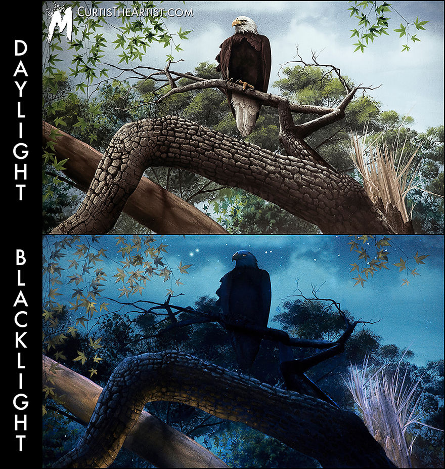 Black Light/ Invisible Black Light Murals And Uv Art Black Light/ Invisible Black Light Murals And Uv Art