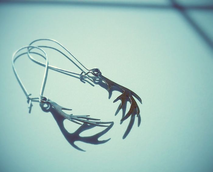 Antler Earrings - Gemma Goodwin