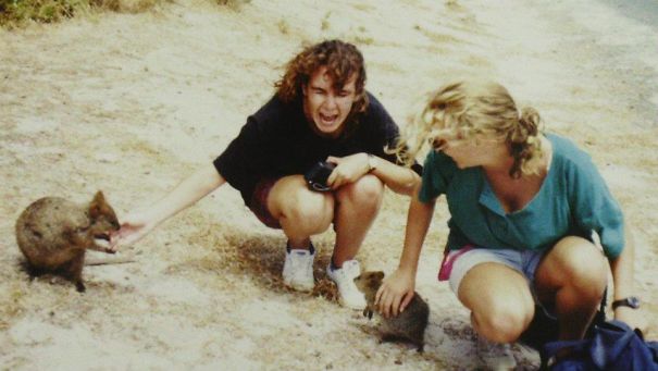 Before Selfies, They Bit