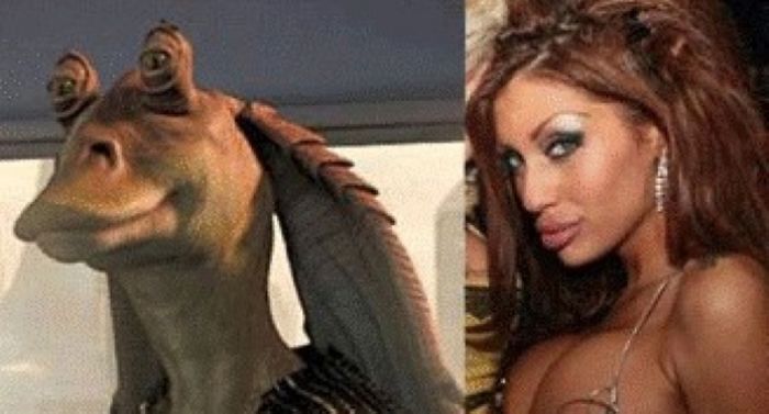 Miss Silicone Bulgaria Djuliana Gani Look Like Jar Jar Binks From The Star Wars Saga