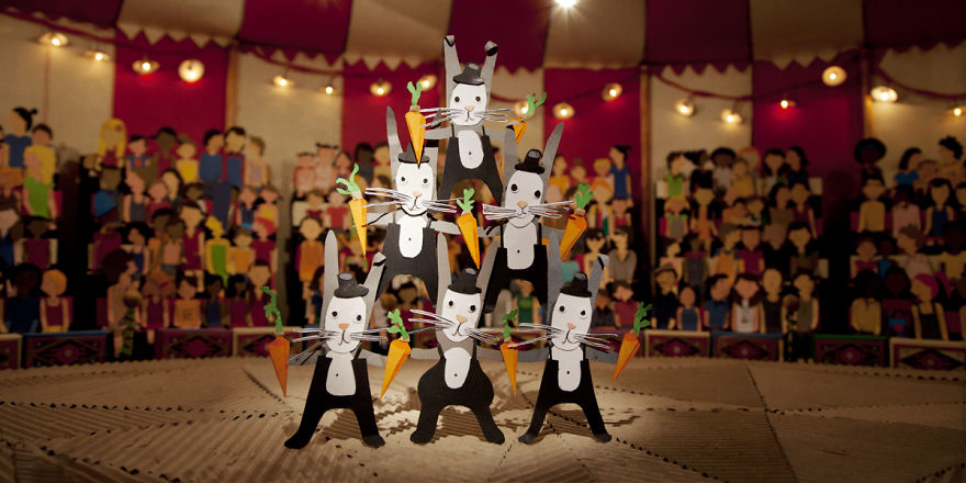 A Creative Friday Project: It Took Us 5 Years To Finish This Children's Book And Paper Circus Installation A Creative Friday Project: It Took Us 5 Years To Finish This Children's Book And Paper Circus Installation