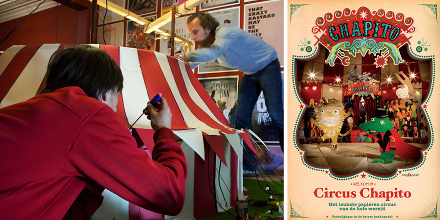 A Creative Friday Project: It Took Us 5 Years To Finish This Children's Book And Paper Circus Installation A Creative Friday Project: It Took Us 5 Years To Finish This Children's Book And Paper Circus Installation