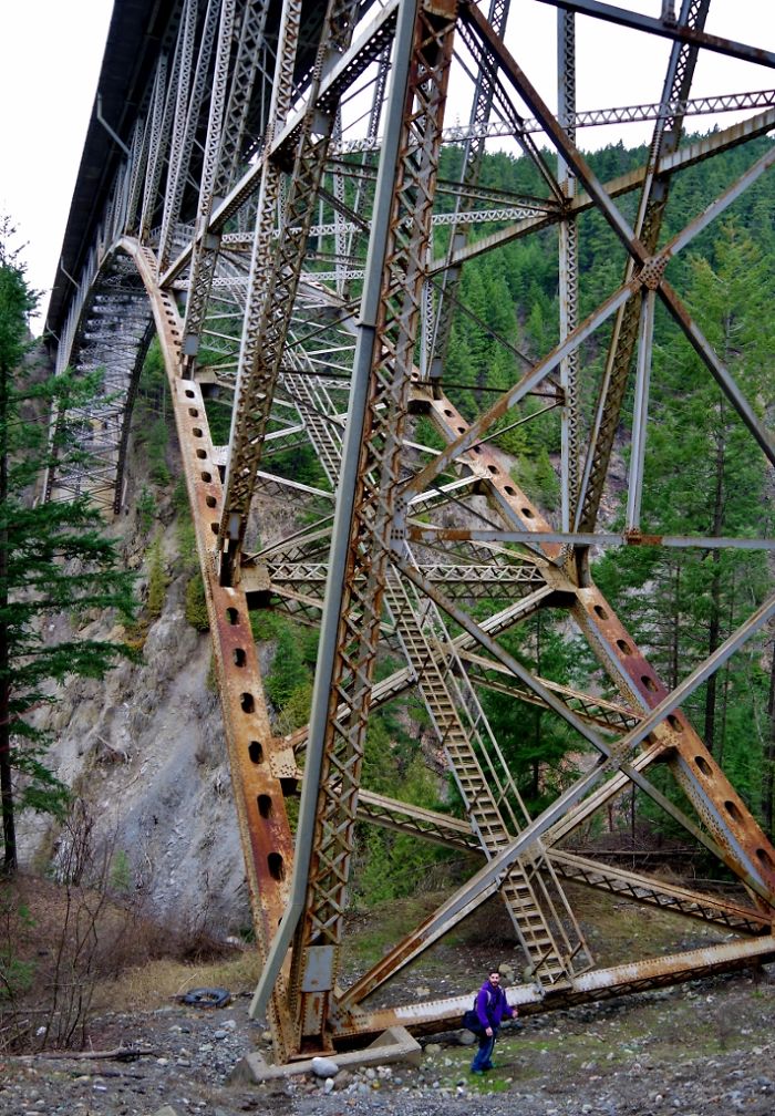 A Man Conquers His Fear Of Heights.... Then Falls Off A Bridge.