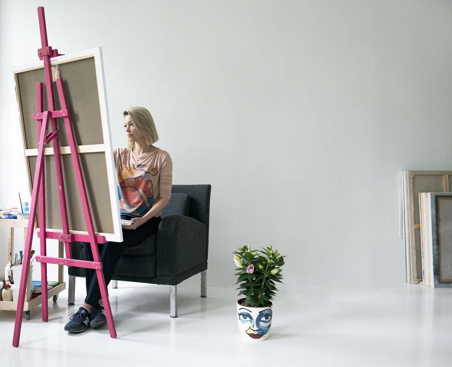 Modern Lithuanian Collage That I Made Out Of 5348 Magazine Clippings