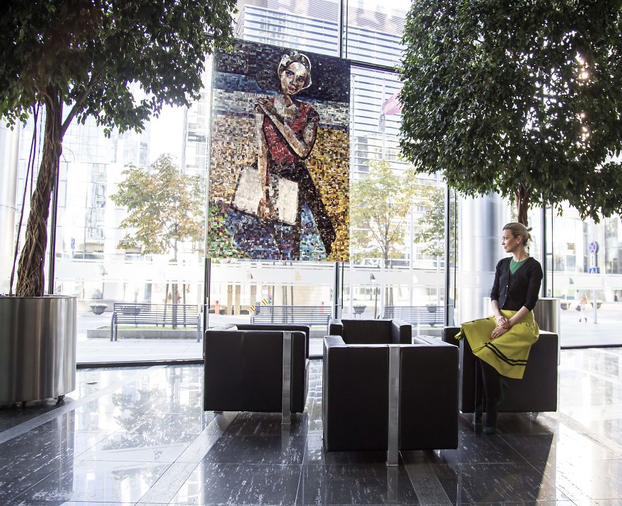 Modern Lithuanian Collage That I Made Out Of 5348 Magazine Clippings